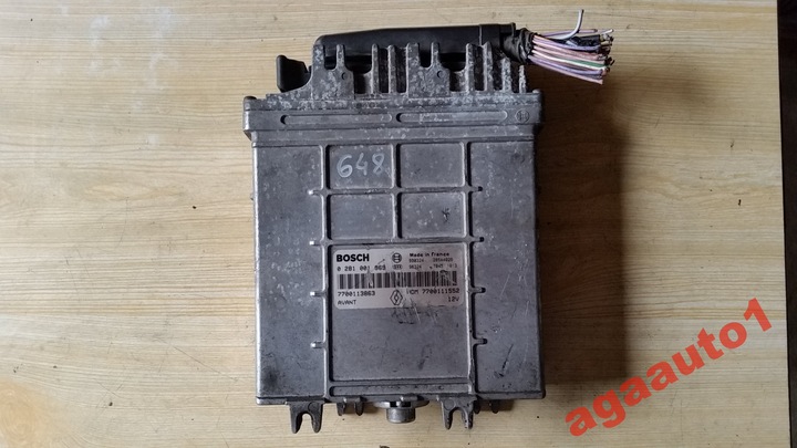 COMPUTER CONTROL UNIT RENAULT 0281001969 7700113863 photo 1 - milautoparts-fr.ukrlive.com