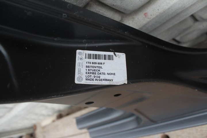 SILL PILLAR PANEL RIGHT VW TOURAN 1T0 03-15 photo 2 - milautoparts-fr.ukrlive.com