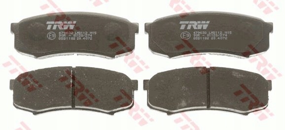 DISCS PADS TRW REAR - TOYOTA LAND CRUISER J15 photo 3 - milautoparts-fr.ukrlive.com