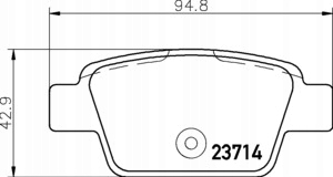 SABOTS DE FREIN DISQUES TEXTAR ARRIÈRE FIAT BRAVO MULTIPLA STILO photo 2 - milautoparts-fr.ukrlive.com