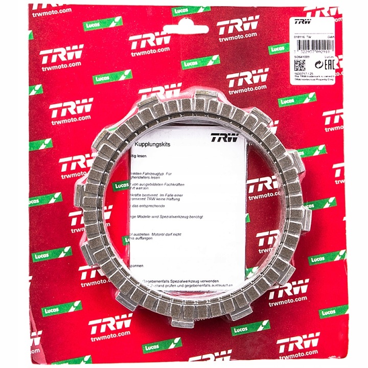 TRW MEF106-6 KIT RESSORTS ADHÉRENCE