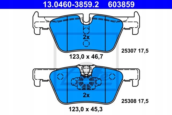 DISCS PADS ATE REAR - BMW 4 F32 F33 F36 300MM photo 3 - milautoparts-fr.ukrlive.com