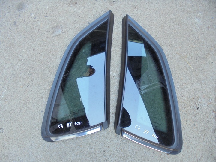 GLASS REAR RIGHT LEFT CHROME CITROEN C4 II 2010-2017 photo 1 - milautoparts-fr.ukrlive.com