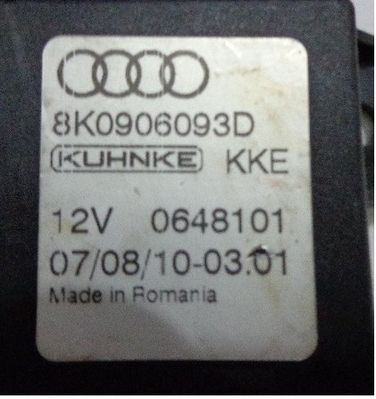 CONTROL UNIT PUMP FUEL AUDI A4 A5 8K0906093D photo 2 - milautoparts-fr.ukrlive.com