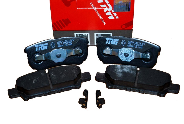 TRW PADS BRAKE REAR MITSUBISHI LANCER OUTLAND photo 15 - milautoparts-fr.ukrlive.com