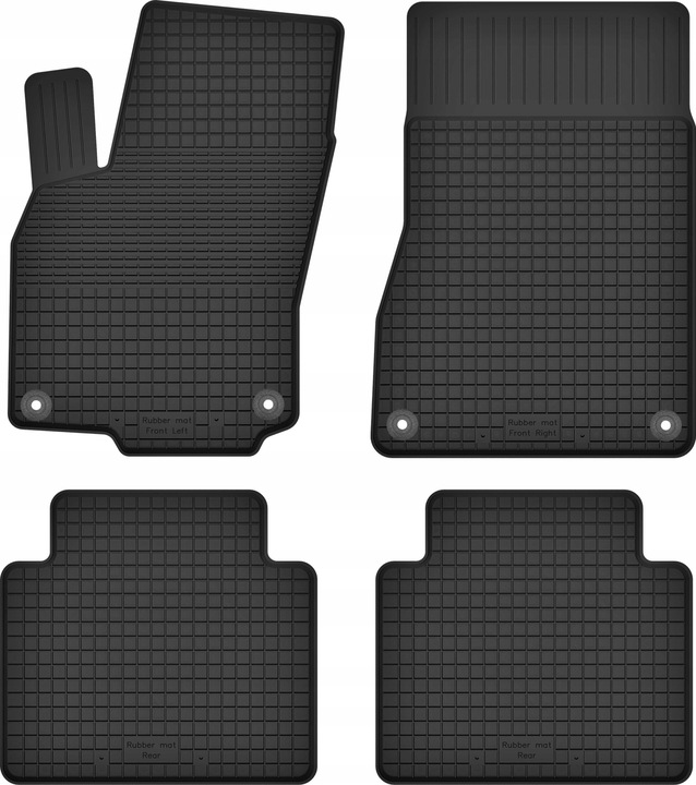 RENAULT MEGANE II 2 RUBBER MATS + PLUNGERS photo 1 - milautoparts-fr.ukrlive.com