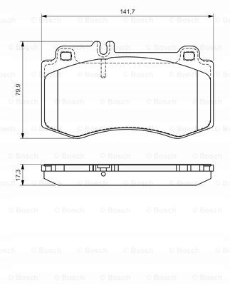 DISCS PADS BOSCH FRONT - MERCEDES E W212 344MM photo 3 - milautoparts-fr.ukrlive.com