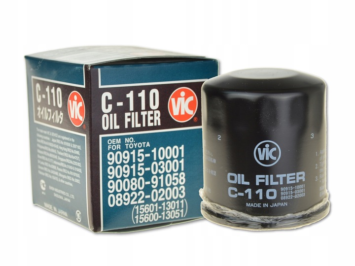 TOYOTA COROLLA E11 97-01 1.4I FILTER OILS VIC L-CA photo 1 - milautoparts-fr.ukrlive.com