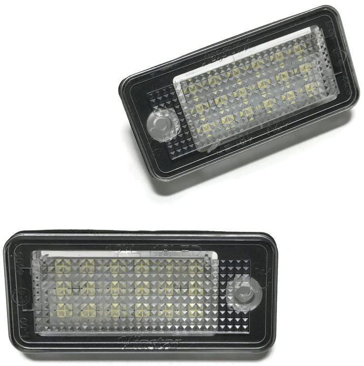 LAMPS REGISTRATION LED AUDI A3 A4 A6 A8 Q7 PLATES photo 1 - milautoparts-fr.ukrlive.com