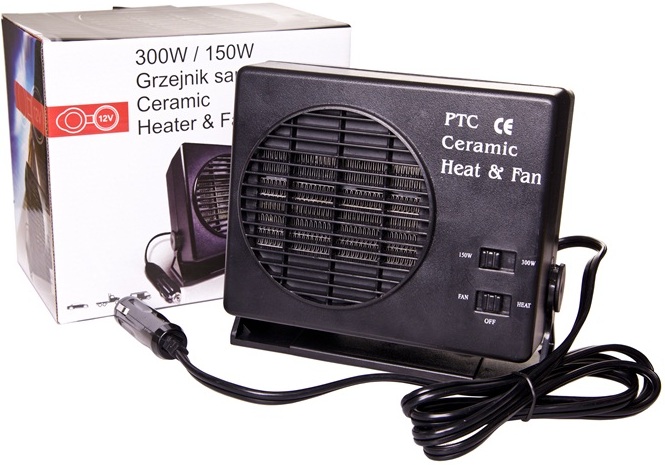 VENTILATEUR CLIMATISATION CHAUFFAGE AUTOMOBILE 12V RADIATEUR 300W VENTILATEUR