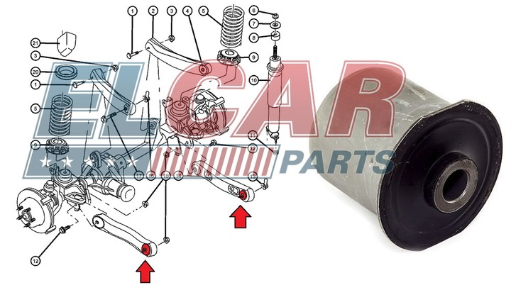 BLOCAGE SILENCIEUX DE PONT AVANT ROND JEEP GRAND CHEROKEE 99- photo 2 - milautoparts-fr.ukrlive.com