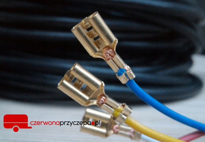 CONDUITES DE DÉRIVATION FAISCEAU DE CÂBLES VERS ÉCLAIRAGE REMORQUES VERS PHARE 13PIN 1MM2 LONGUEUR 6MB