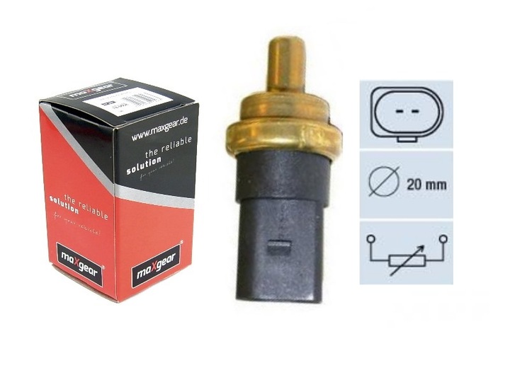 SENSOR TEMPERATURE WATER AUDI A3 A4 A6 SEAT SKODA VW GOLF PASSAT B5 B6 B7 photo 2 - milautoparts-fr.ukrlive.com