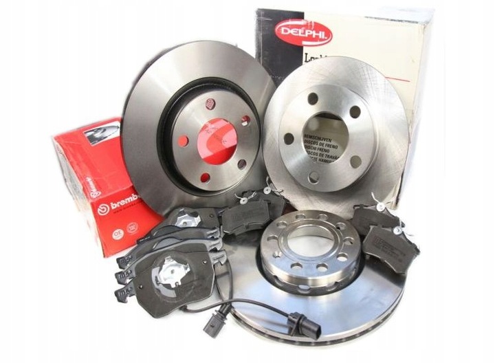 DISQUES DELPHI + SABOTS DE FREIN ARRIÈRE PEUGEOT 407 508 607 C5 photo 1 - milautoparts-fr.ukrlive.com