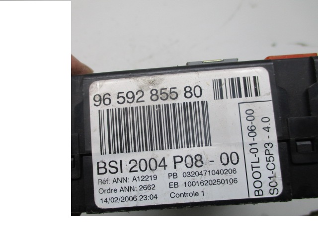 citroen C4 BSI P08 ,,9659285580 photo 2 - milautoparts-fr.ukrlive.com