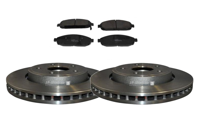 DISQUES SABOTS DE FREIN AVANT JEEP GRAND CHEROKEE 3 WH WK photo 2 - milautoparts-fr.ukrlive.com