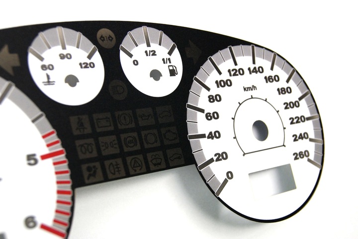 SEAT LEON TOLEDO 2 WHITE COLOR DISCS DASHBOARD AS CUPRA photo 2 - milautoparts-fr.ukrlive.com