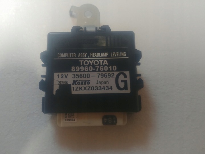 MODULE CONTROL UNIT LEXUS CT200 89960-76010 photo 2 - milautoparts-fr.ukrlive.com