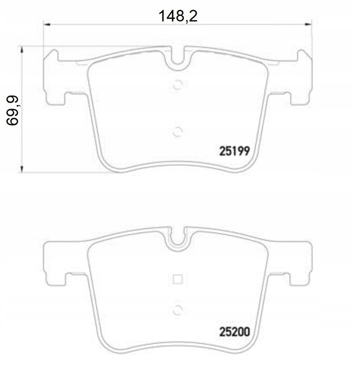 DISQUES 0465 SABOTS DE FREIN CERAMIC BMW X3 F25 10R- AVANT photo 3 - milautoparts-fr.ukrlive.com