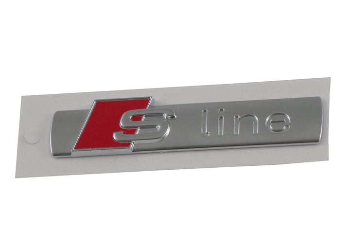 SIGN EMBLEM INSCIPTION SLINE SLINE AUDI A3 8V photo 1 - milautoparts-fr.ukrlive.com