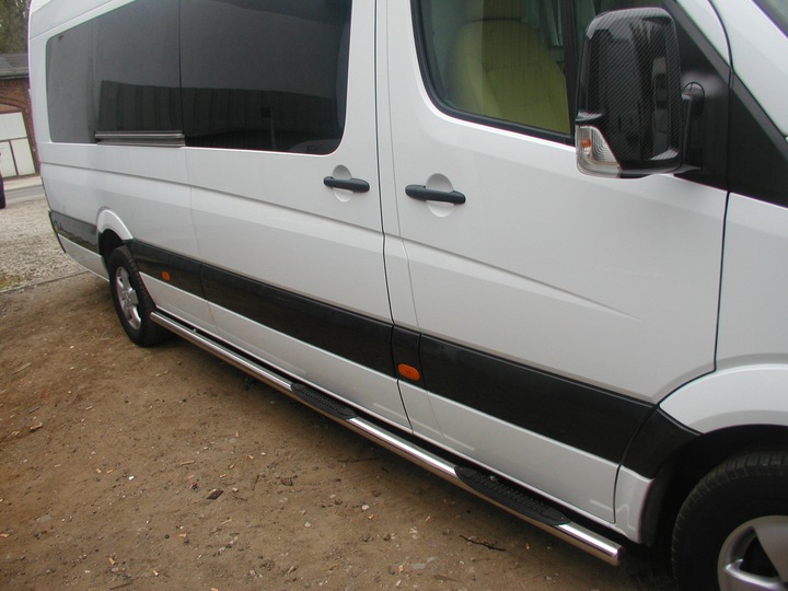 RENAULT MASTER IV L3 MAXI BUMPER GUARD SIDE FOOT STEPS STEEL STAINLESS POWERFUL photo 5 - milautoparts-fr.ukrlive.com