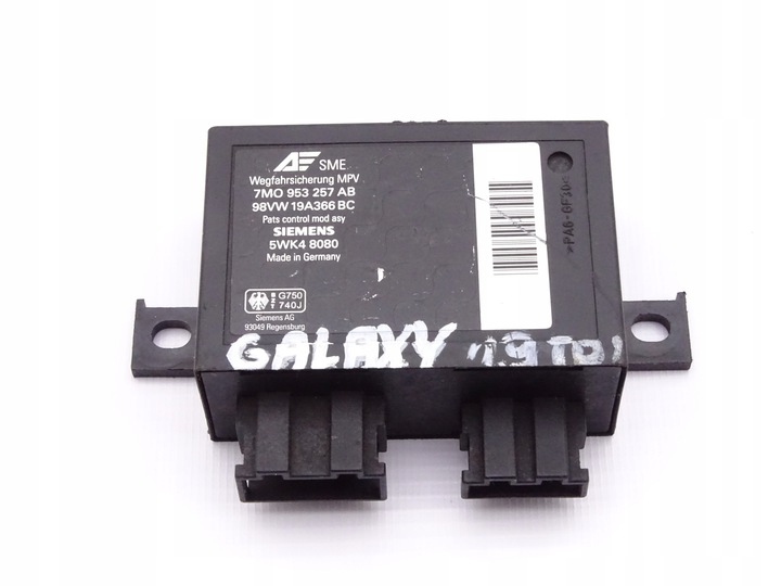 FORD GALAXY MK1 MODULE IMMOBILIZERA 7M0953257AB photo 1 - milautoparts-fr.ukrlive.com