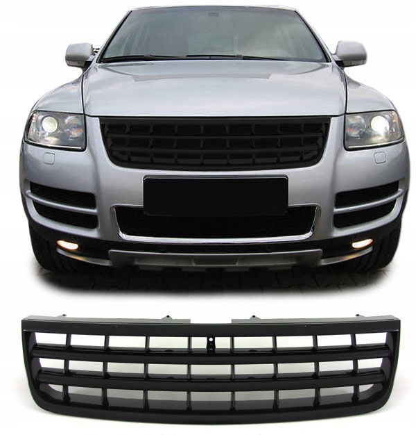 RADIATOR GRILLE WITHOUT SIGN VW TOUAREG TYPE 7L 10/02-11/06 CZ photo 11 - milautoparts-fr.ukrlive.com