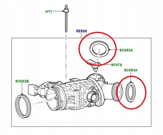 GARNITURE DE PAPILLON DISCOVERY 3, 4 RR L322 L405 photo 3 - milautoparts.fr