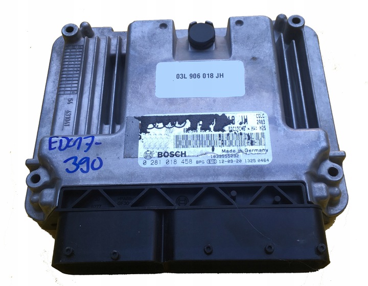 ECU AUDI A4 B8 2.0TDI 03L906018JH 0281018458 photo 1 - milautoparts-fr.ukrlive.com