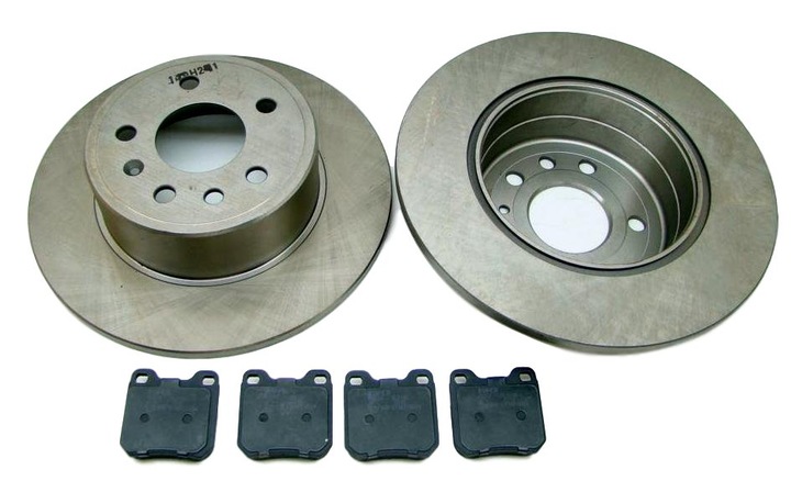 DISCS 2 PCS. + PADS VECTRA B 5 BOLTS SAAB 9-3 9-5 REAR photo 1 - milautoparts-fr.ukrlive.com