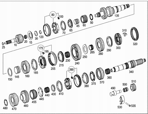 SHAFT CLUTCH MB SPRINTER 1642620202 23 ZEBY photo 2 - milautoparts-fr.ukrlive.com