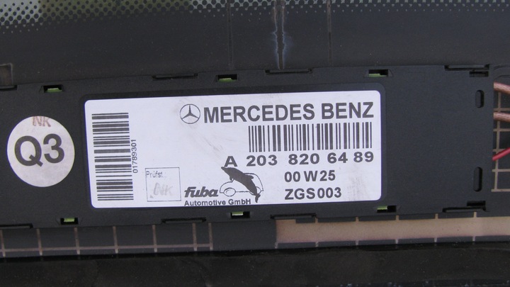 MERCEDES C-CLASS W203 GLASS REAR REAR photo 9 - milautoparts-fr.ukrlive.com