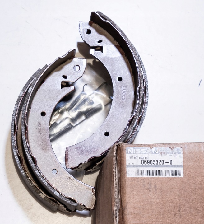 BRAKE SHOES BRAKE CABSTAR MASTER TRAFIC 069053200 photo 4 - milautoparts-fr.ukrlive.com