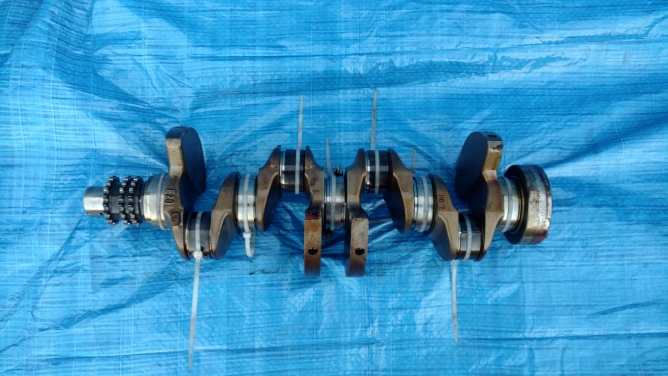 SHAFT CRANKSHAFT MERCEDES C-CLASS W202 1,8 16V M111.920 photo 1 - milautoparts-fr.ukrlive.com