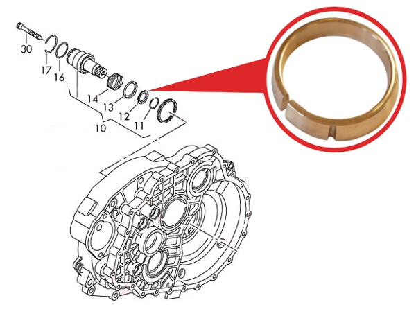 RING HALF-AXLE 0A5409374 FOR VW TRANSPORTER T5 V photo 5 - milautoparts-fr.ukrlive.com