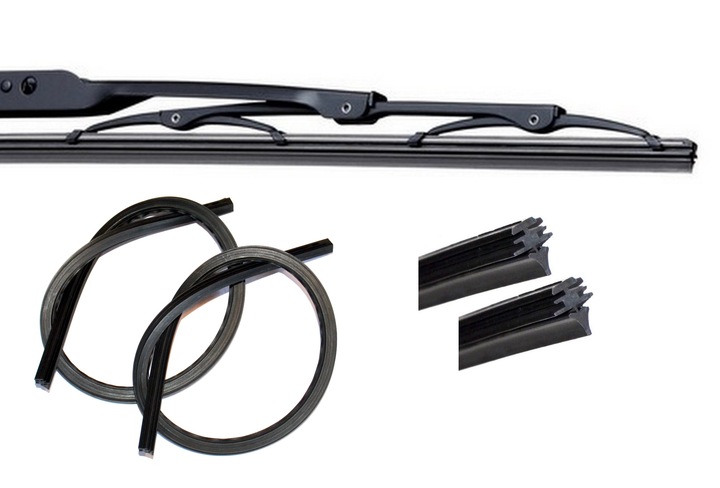 RUBBER GUMKI FOR WIPER BLADES METALOWEJ BMW E65 2 PC. photo 1 - milautoparts-fr.ukrlive.com