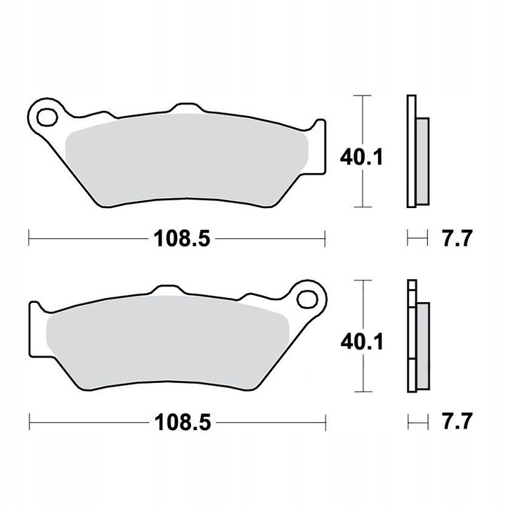 SABOTS DE FREIN DE FREIN TRW LUCAS MCB671SV HUSQVARNA TR photo 2 - milautoparts-fr.ukrlive.com