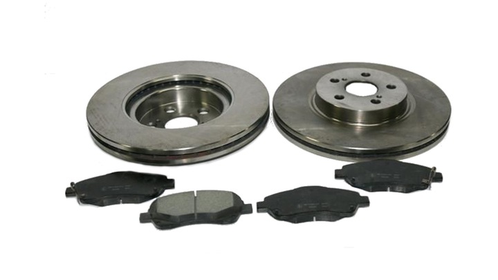 BR DISCS PADS FRONT TOYOTA COROLLA VERSO 04-09 photo 2 - milautoparts-fr.ukrlive.com