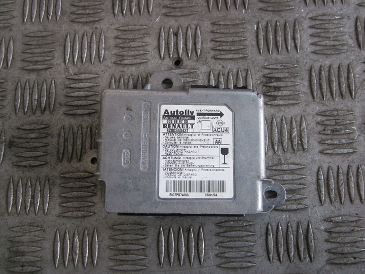 MODULE AIR BAG RENAULT SCENIC II 03-06R 8200340431 photo 1 - milautoparts-fr.ukrlive.com