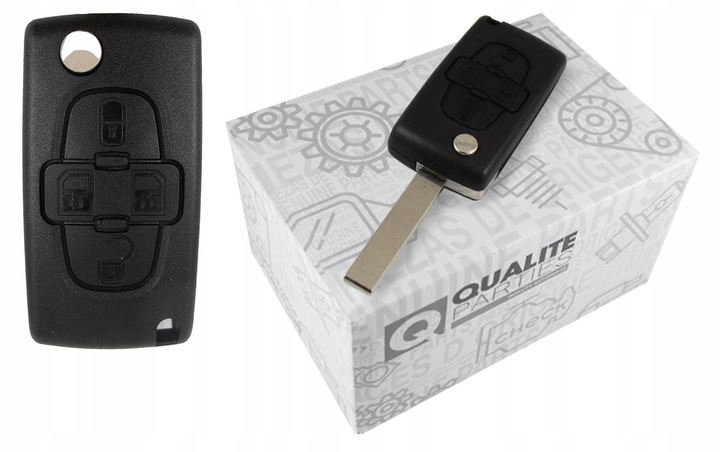 CASING KEY REMOTE CONTROL PEUGEOT 1007 807 photo 1 - milautoparts-fr.ukrlive.com