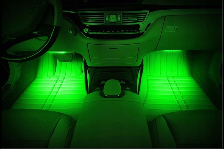 ÉCLAIRAGE D'INTERIEUR CABINES 4X9 LED RGB TABLEAU DE COMMANDE ALUMINIUM photo 11 - milautoparts-fr.ukrlive.com