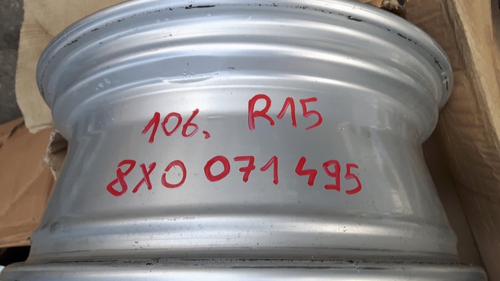 DISQUE AUDI A1 6JX15H2 ET29 8X0071495 R15 8X0 8X photo 2 - milautoparts-fr.ukrlive.com