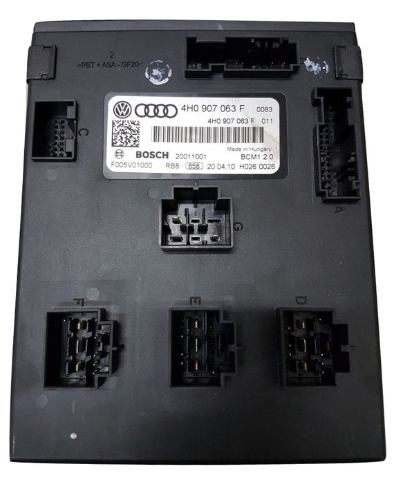 CONTROL UNIT BORDNETZ BCM AUDI A6 A7 A8 4H0907063F photo 1 - milautoparts-fr.ukrlive.com