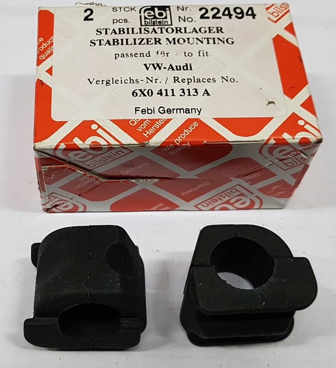 RUBBER STABILIZER VW POLO 94- 18MM FEBI photo 2 - milautoparts-fr.ukrlive.com