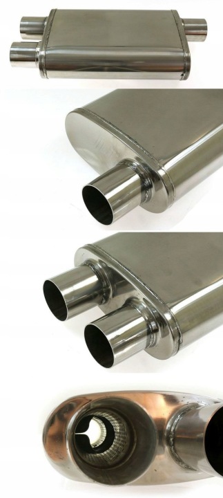 SILENCIEUX CENTRAL ARRIÈRE 70MM TURBOWORKS LT 409SS