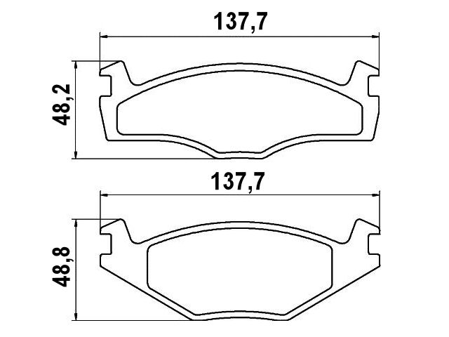 SABOTS DE FREIN DE FREIN SEAT IBIZA CORDOBA 6K 93-99 ORIGINAL photo 5 - milautoparts-fr.ukrlive.com