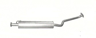 Глушитель центральный nissan primera p12 poj. 2, 0 02-2007 год., Цена