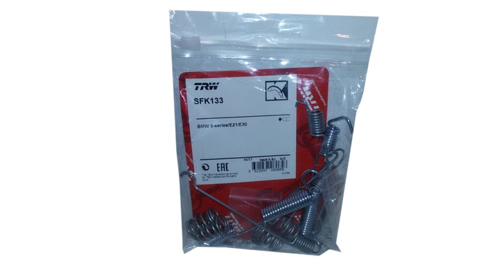 Trw sfk133 комплект dodatkow, тормозные колодки барабанные, Цена