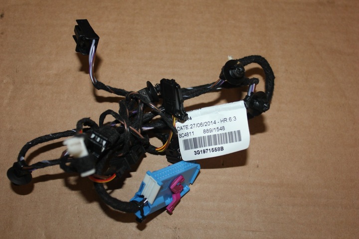 Проводка двери передний правый vw passat b8 3g1971557b, Цена