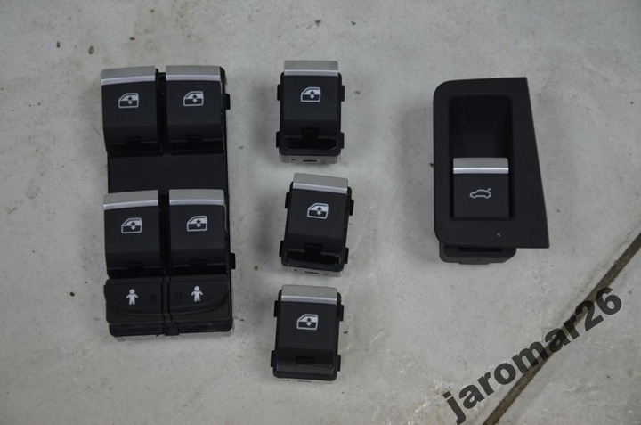 фото №1, Audi a4 b9 переключатели стекло хром